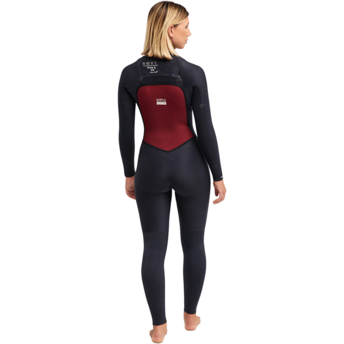 2026 Roxy Womens Swell Natural 4/3mm Chest Zip Wetsuit 26BW213509 - Golden Gal